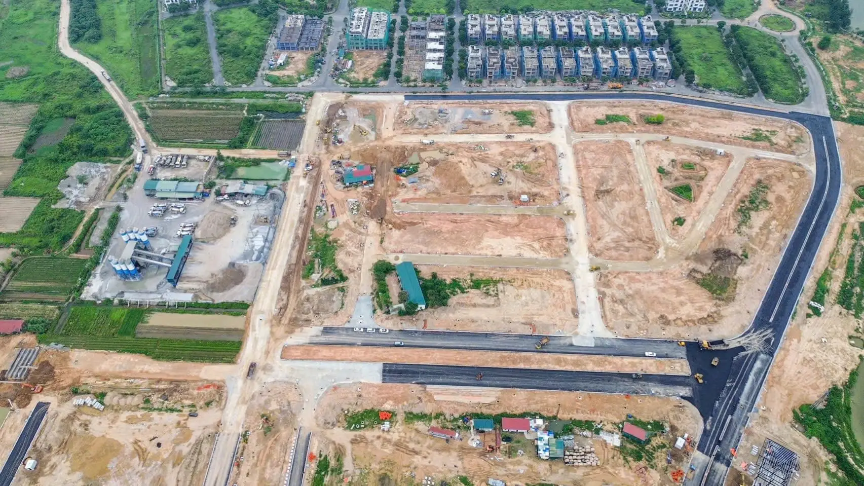 Tiến Độ Pearl Rivera Mê Linh — Hình Ảnh Công Trường Thực Tế